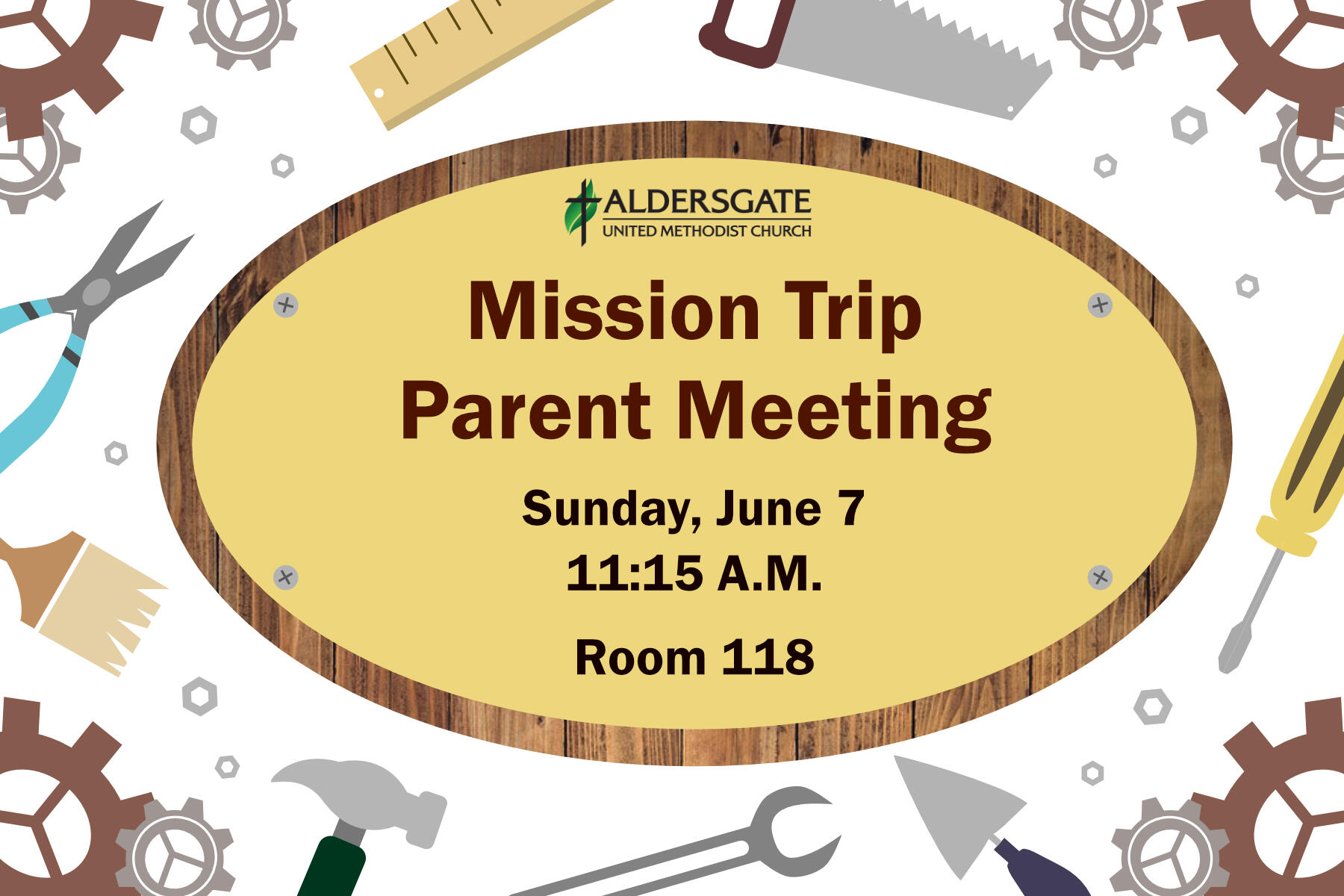 Mission Trip Parent Meeting Graphic Mission Trip Parent Meeting Graphic