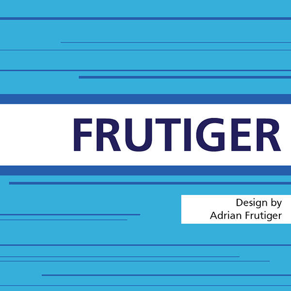 Frutiger Cover
