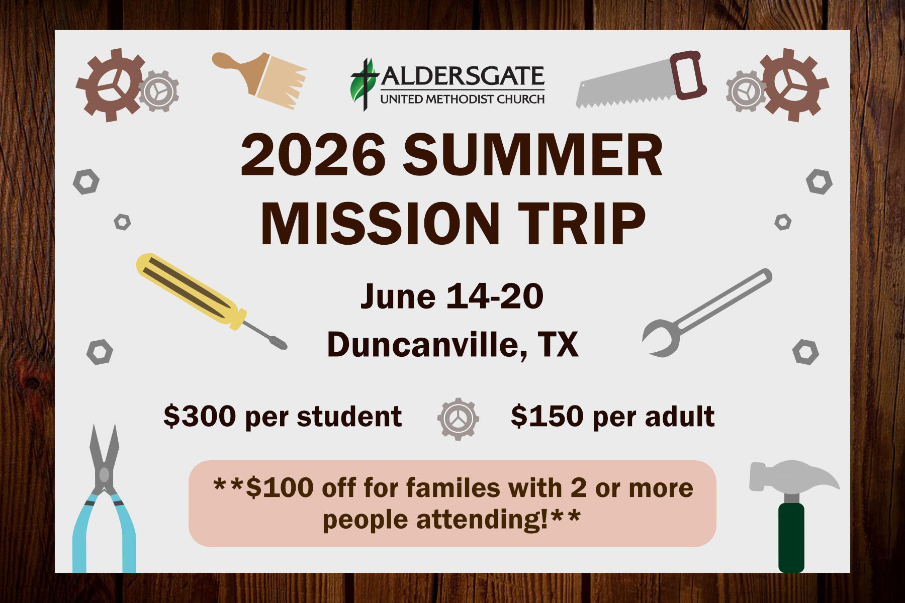 Mission Trip Graphic